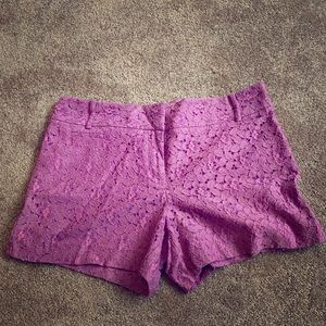 Loft lace shorts
